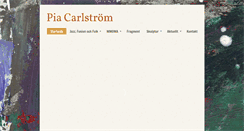 Desktop Screenshot of piacarlstrom.se